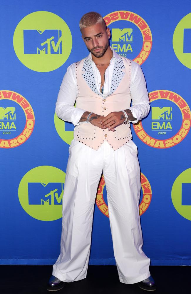 Singer Maluma. Picture: John Parra/Getty Images for MTV
