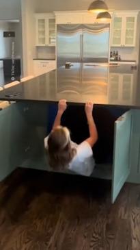 Family shows off epic secret hidden in house