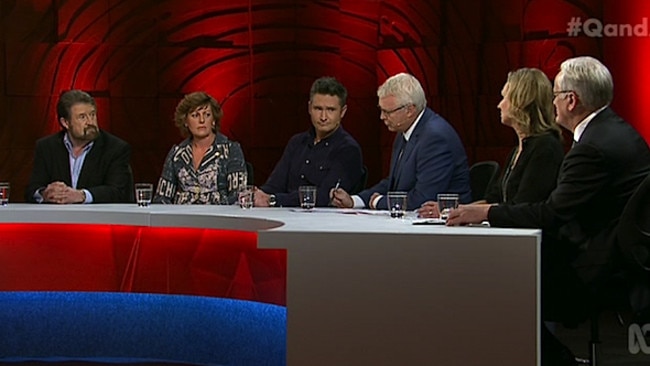 The panel discussed Australia’s suicide ‘epidemic’.