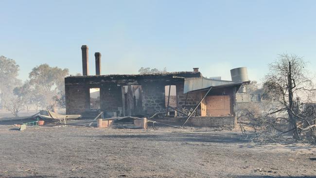 This property was lost in Arthur River. Picture: Supplied / Samantha Spurr