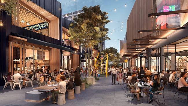 One of the new masterplanned communities under construction in Edmondson Park, along with numerous others to account for population growth planned for Sydney’s southwest. Picture: Supplied