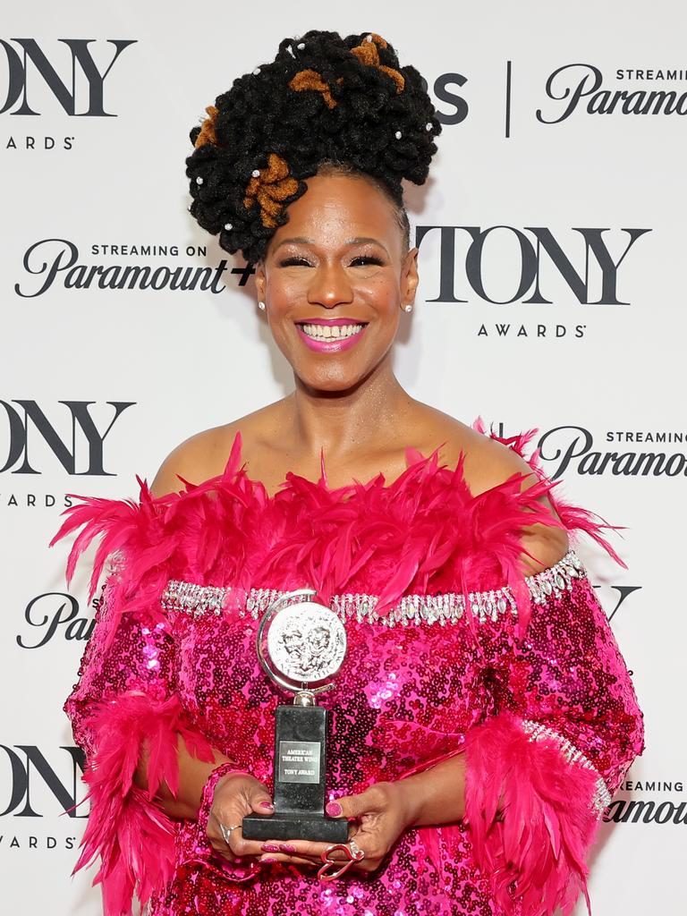 LuPone also insulted Broadway star Kecia Lewis, calling her a “b***h”. Picture: Cindy Ord/Getty Images