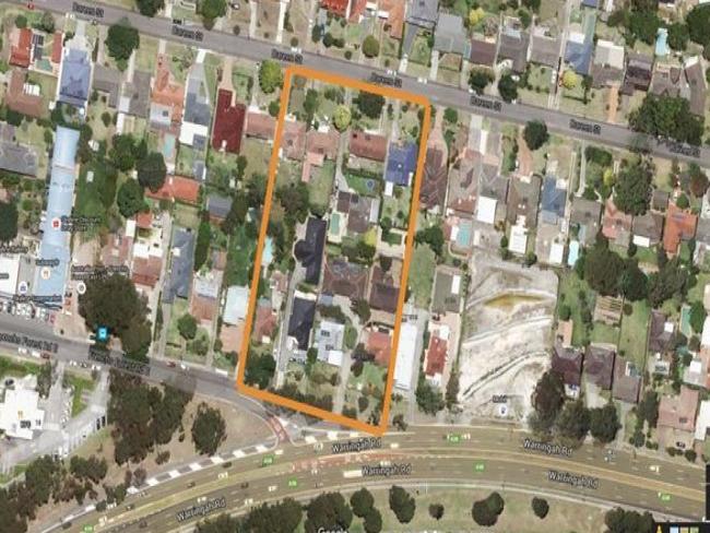 Frenchs Forest amalgamated site on Warringah Rd. NSW Real Estate.