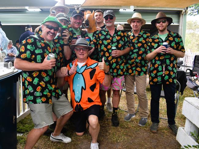 Burt, Ernie and friends at the Alex Scott &amp; Staff Woolamai Cup on Saturday, February 8, 2025. Picture: Jack Colantuono