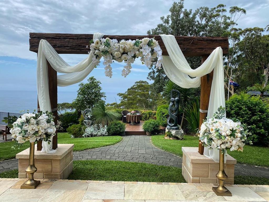 Tumbling Waters Retreat is a luxury wedding venue and can host as many as 140 guests at once. Picture: Instagram
