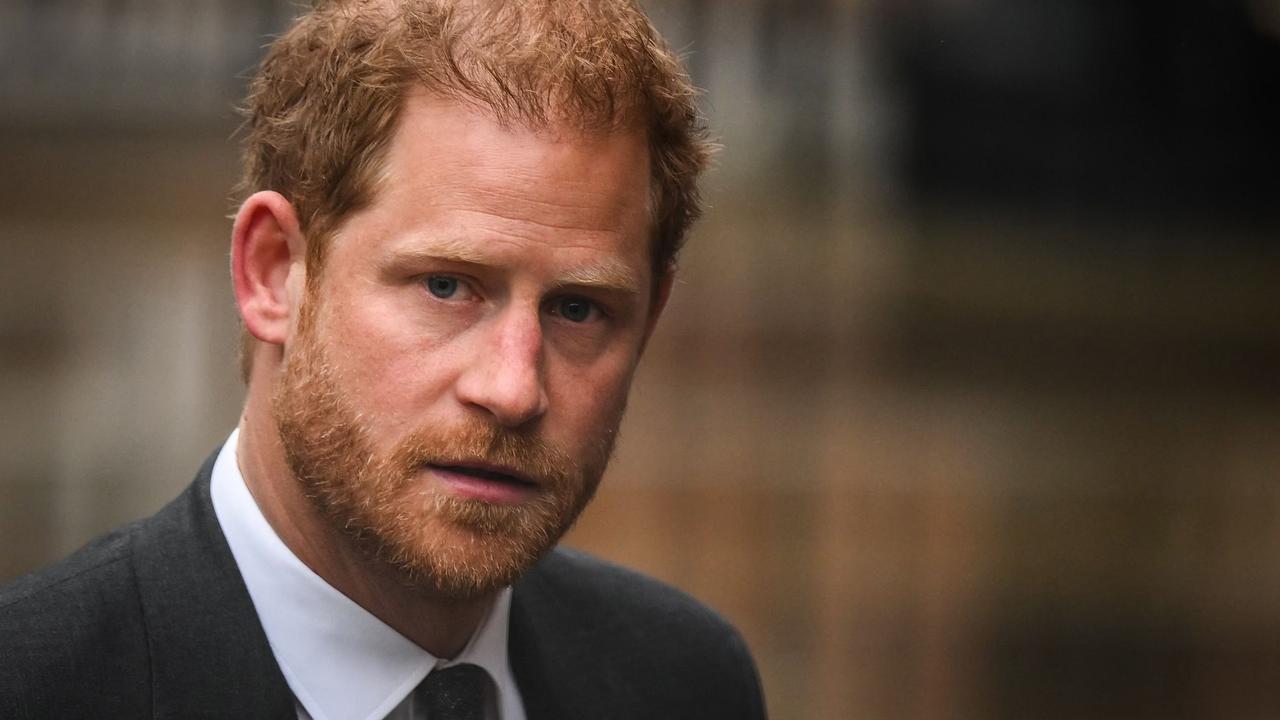 The Duke of Sussex arrives at the Royal Courts of Justice, Britain's High Court, in central London on March 28, 2023. (Photo by Daniel LEAL / AFP)