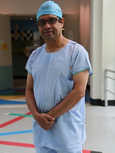 Associate professor Gordon Thomas at The Children's Hospital at Westmead.