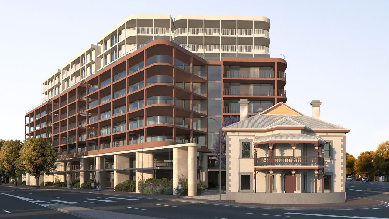 The heritage-listed hotel building will be restored and reopened as a hospitality venue. Picture: Stallard Meek Flightpath Architects