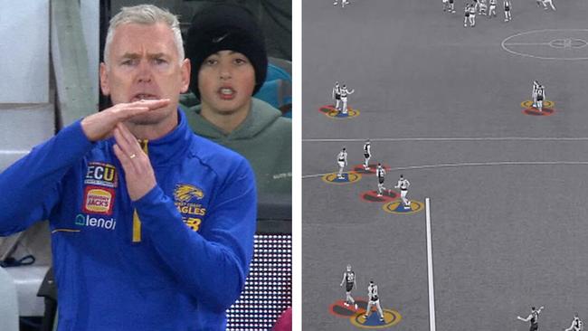 Eagles coach Adam Simpson said: "No plus-one."