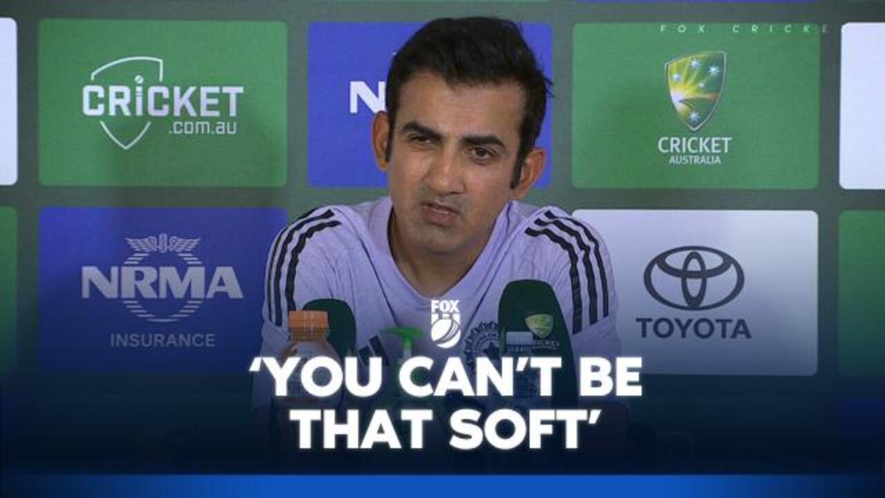 Gambhir hits back at Aussies after loss