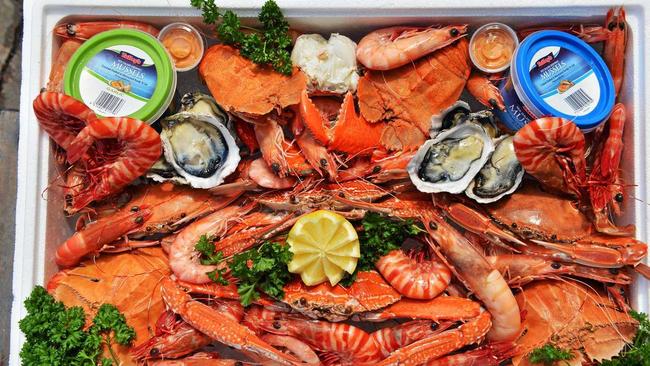 Tin Can Bay prepares for this Saturday's Seafood Festival. Lee Fishing Company, Tin Can Bay are stocking up ready for the festival.     Photo Greg Miller / Gympie Times. Picture: Greg Miller