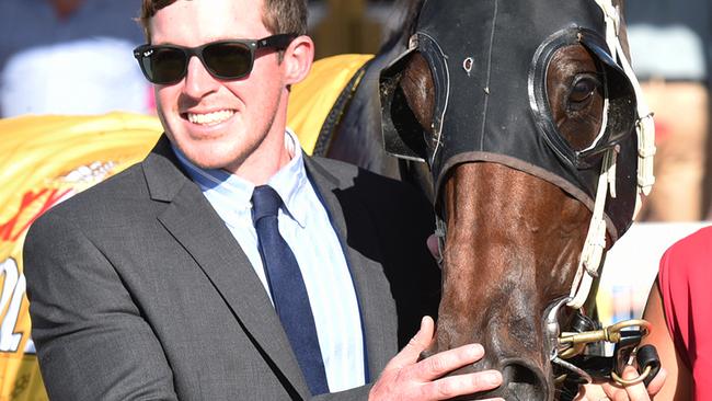 Ben Currie hopes Honey Toast’s fitness will give him an edge in the Hollindale Stakes on Saturday. Picture: Grant Peters