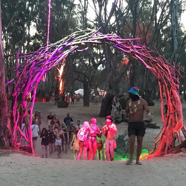 The Strawberry Fields Music Festival started on Friday. Picture: Instagram