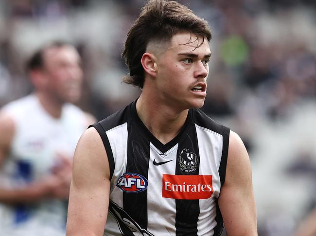 Pie mid concussed again as AFL ponders training changes