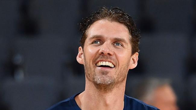 CAIRNS, AUSTRALIA — OCTOBER 26: Alex Loughton of the Taipans warms up before the start of the round three NBL match between the Cairns Taipans and the Adelaide 36ers at Cairns Convention Centre on October 26, 2018 in Cairns, Australia. (Photo by Ian Hitchcock/Getty Images)