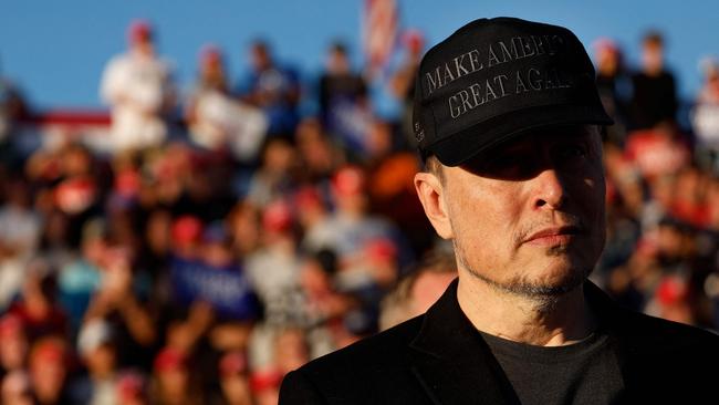 Elon Musk regularly predicts violent conflict in Europe. Picture: AFP