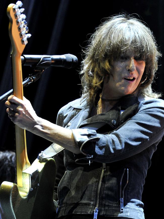 Chrissie Hynde said she didn’t “give a f**k” what her fans thought.  Picture: Theo Fakos