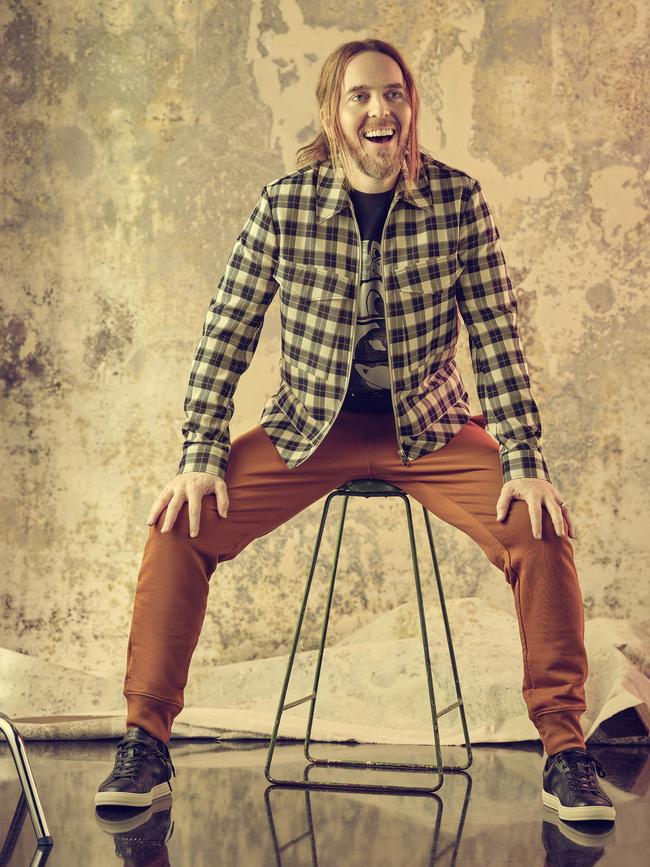 Tim Minchin wrote the award-winning stage musicals <i>Matilda </i>and <i>Groundhog Day</i>. Picture: John Tsiavis