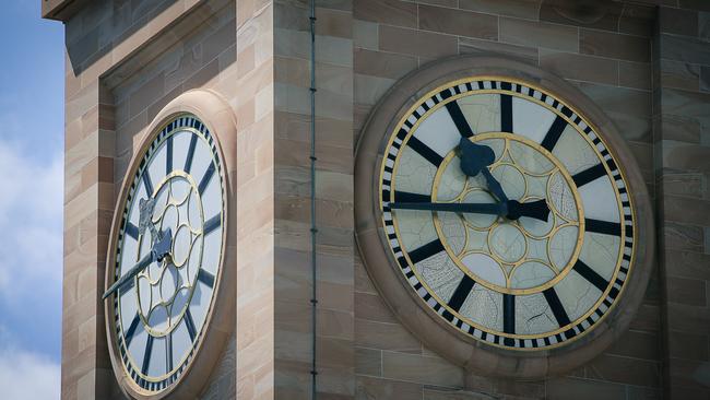 Daylight saving is starting soon. Picture: Glenn Campbell/NcaNewsWire