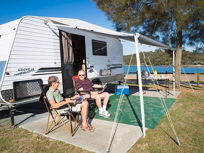 Tallebudgera Creek Tourist Park. Photo: Gold Coast Tourist Parks