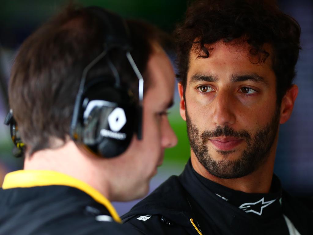 Daniel Ricciardo’s debut season with Renault did not go as planned.