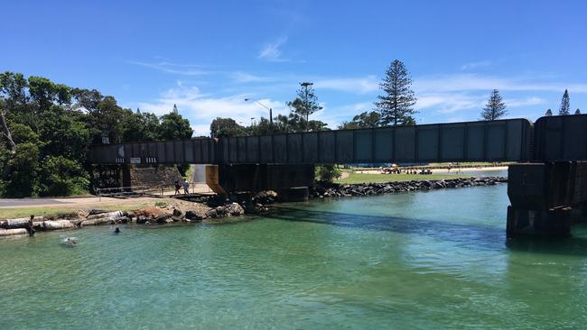 Coffs Creek is a favourite with young families as it can be shallow and the water crystal clear. Picture: Chris Knight.