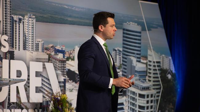 Simon Kuestenmacher at the NT News second annual Futures Northern Territory. Picture: Pema Tamang Pakhrin.