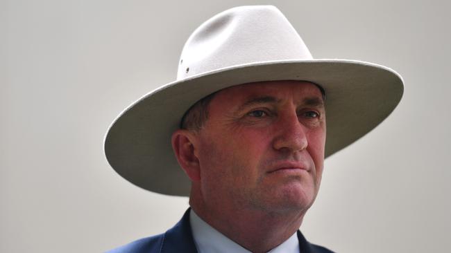 The ongoing attack upon Deputy Prime Minister Barnaby Joyce is coming from those in glass houses. (Pic: Mick Tsikas)