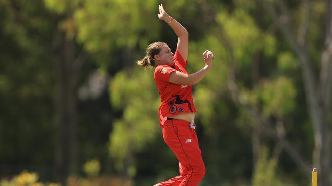 Samantha Betts in action for the SA Scorpions. Picture: Jenny Evans/Getty Images