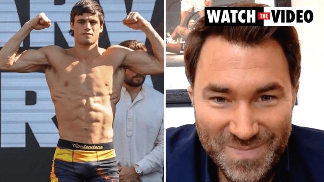 Boxing promoter Eddie Hearn praises 24-year-old Australian Brock Jarvis