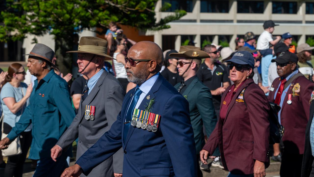 ANZAC Day Mackay Friday 25 April 2025 Picture:Michaela Harlow
