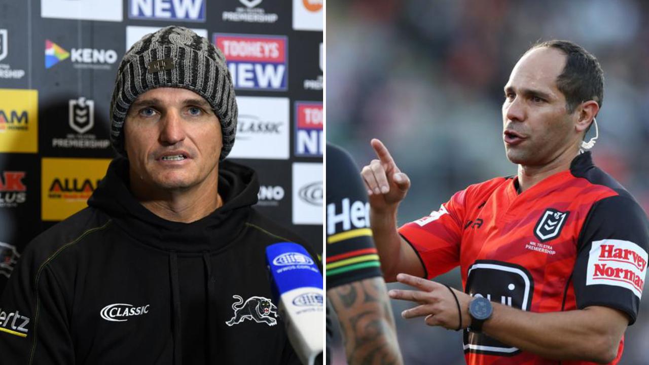 Ivan Cleary is in hot water for an alleged confrontation with referee Ashley Klein