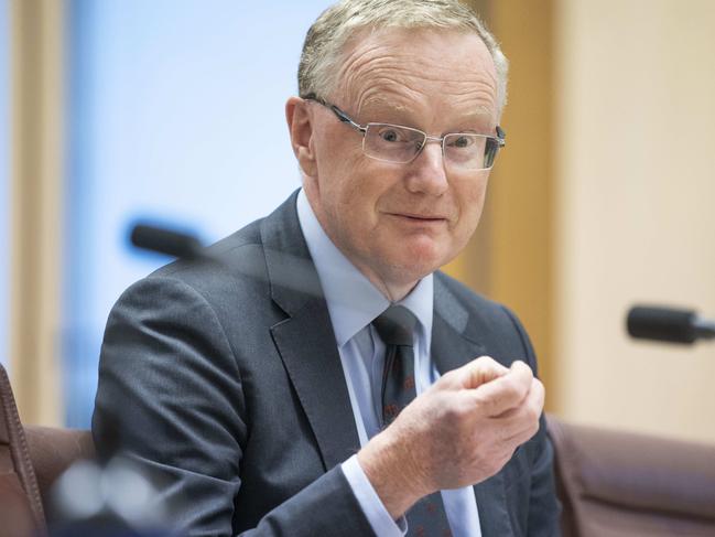 CANBERRA, AUSTRALIA - NewsWire Photos NOVEMBER 28, 2022: RBA Governor Dr Philip Lowe appears at Senate Estimates in Parliament House, Canberra. ItÃ¢â¬â¢s the first time an RBA governor has attended Senate Estimates.Picture: NCA NewsWire / Gary Ramage