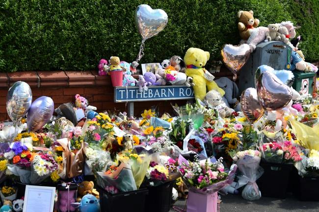 In Southport, masses of flowers have been left in tribute to the victims of the attack