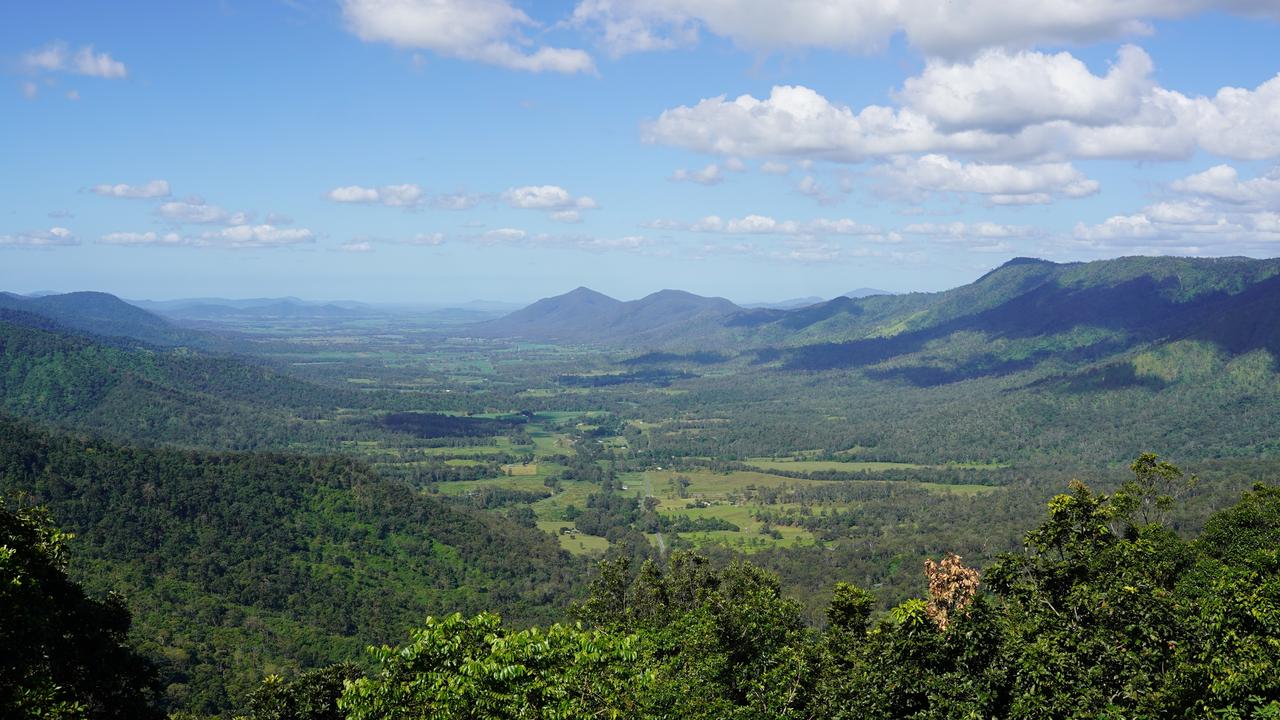 The site of the Pioneer-Burdekin Pumped Hydro energy project at Pioneer Valley, about 70km west of Mackay.