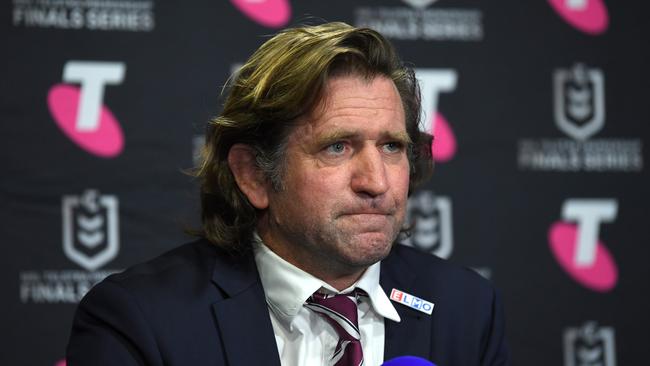 Des Hasler is having a tough time with referees.