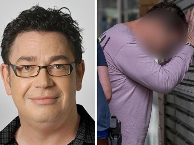 Former ABC presenter Ashley Hall pleaded guilty to his role in a string of drug offences. Picture: Supplied/ABC/NSW Police.