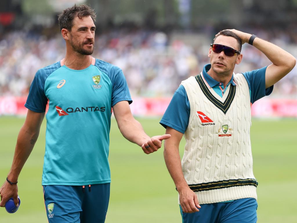 The fact that at various points on this tour Mitchell Starc and Scott Boland have been left out of the XI points to the class of the Aussie artillery. Picture: Ryan Pierse/Getty Images