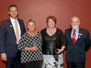 PRESTIGIOUS: The Whiddon Group's CEO Chris Mamarelis, 2016 Board of Directors award winner Coleen Schrader, Whiddon Grafton director of care cervices Sandra Osborne and Whiddon Board Chairperson Mr Len Kearns. Picture: Contributed