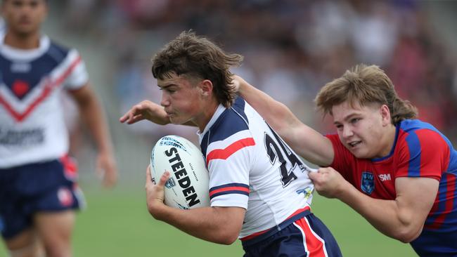 Jai Callaghan was a standout for the Roosters, scoring a double. Photo: Sue Graham