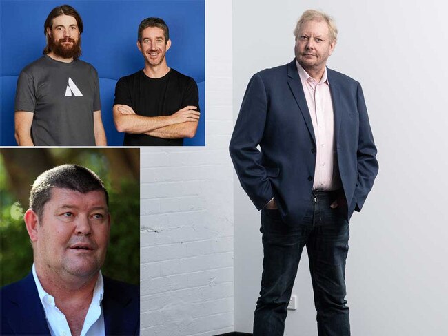Australia's billionaire's club ahs been hit hard.