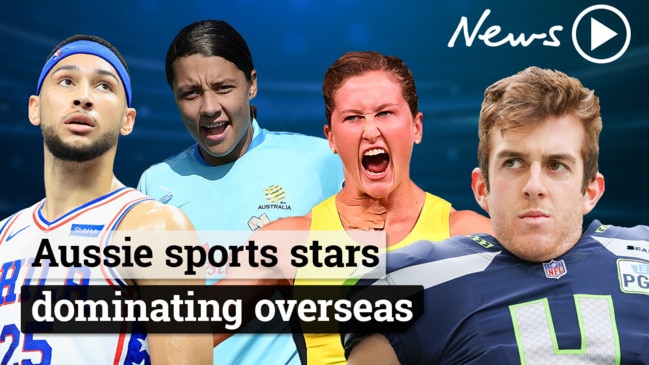 Australian sports stars dominating overseas