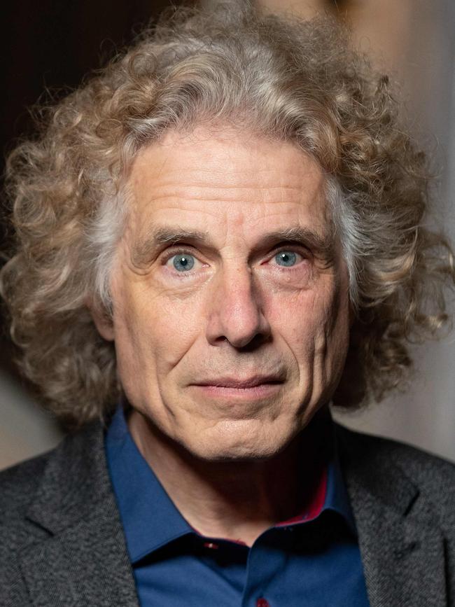 US-Canadian author and cognitive psychologist Steven Pinker. Picture: AFP.