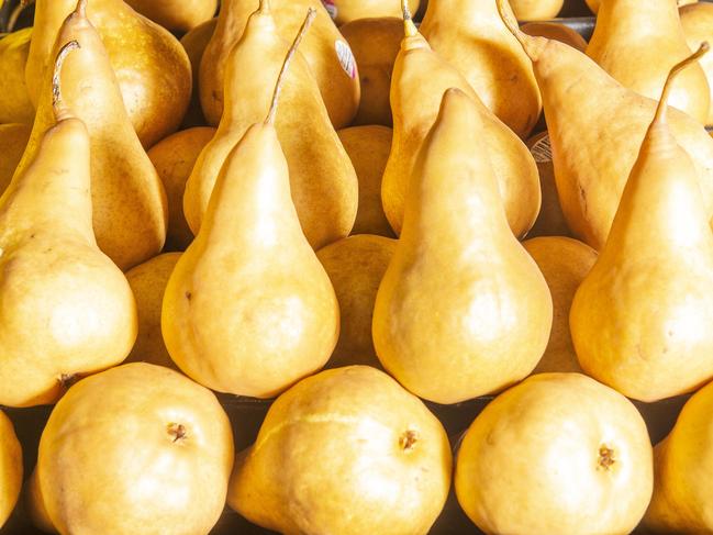 Pretty pears. Picture: Rob Leeson