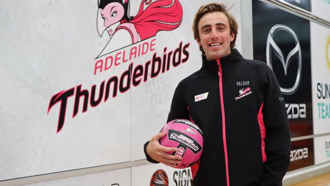 Communications Co-ordinator at the Adelaide Thunderbirds and Netball South Australia Henry Milic. Picture: Supplied