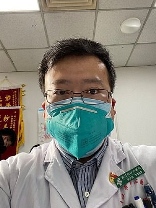 Wuhan ophthalmologist Li Wenliang Picture: supplied