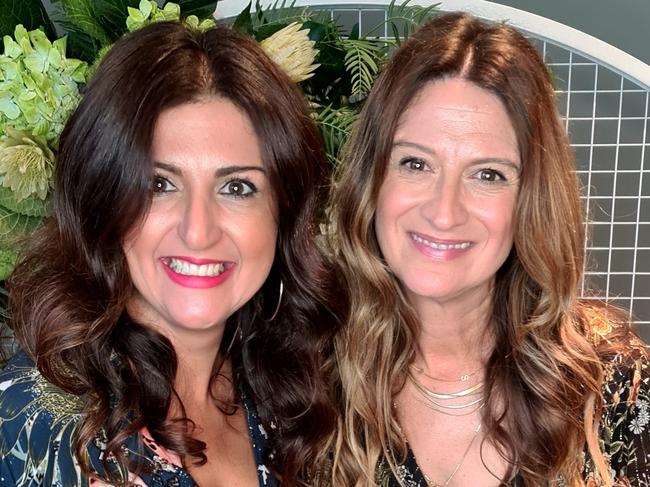 SOCIAL PHOTOS: Iro Kupeckyj and Sylvia Brazzale enjoying the HAS Foundation Mother's Day Luncheon at SkyCity Adelaide in their Ballroom on Thursday, May 6 2021. Picture: Hashtag Insta Prints