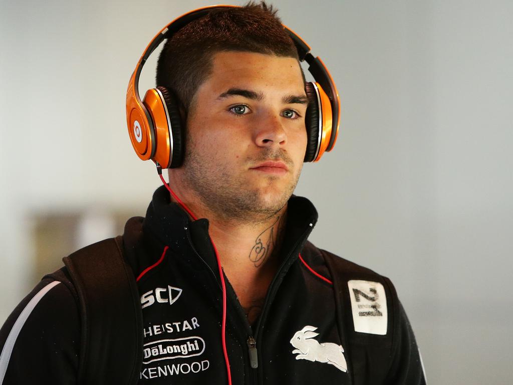 Reynolds during his NRL rookie season with Souths in 2012.