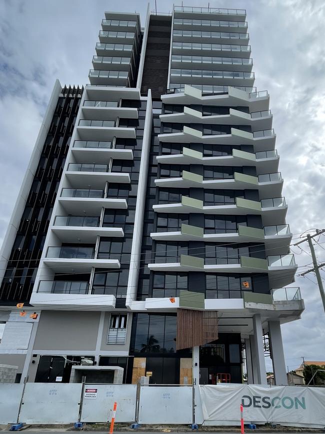 Allure on Chevron development, being constructed by Descon on Chevron Island.