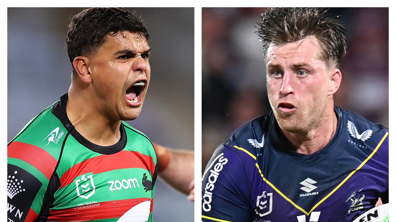 Latrell Mitchell and Cameron Munster.